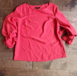 Banana Republic Red Blouse size M